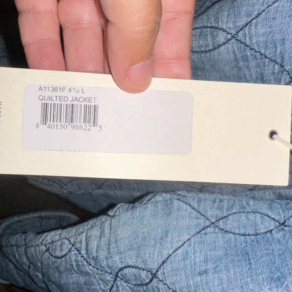 💙 AMO Denim Quilted Jacket - Picture 12 of 14